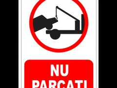 Indicator de parcare nu parcati