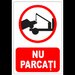 Indicator de parcare nu parcati